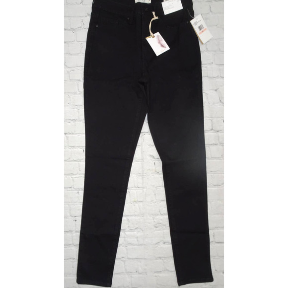 Jessica Simpson Womens Curvy Adored High Rise Skinny Jeans Black Size 28 - Picture 3 of 8